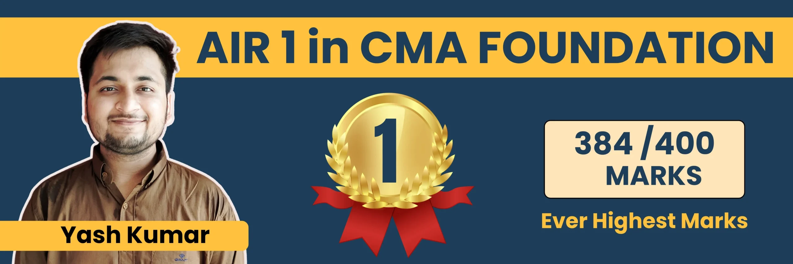 CMA Foundation Rank Results