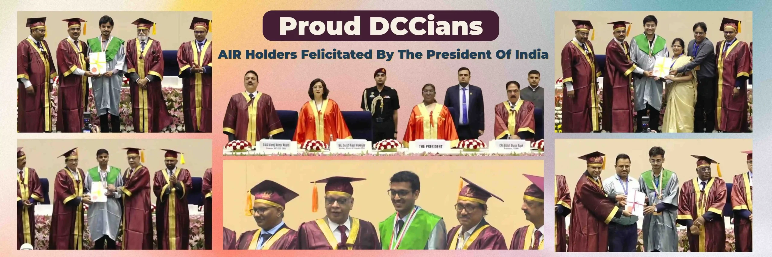 Home 5 DCC All India Rank Holders, CMA all india ranks