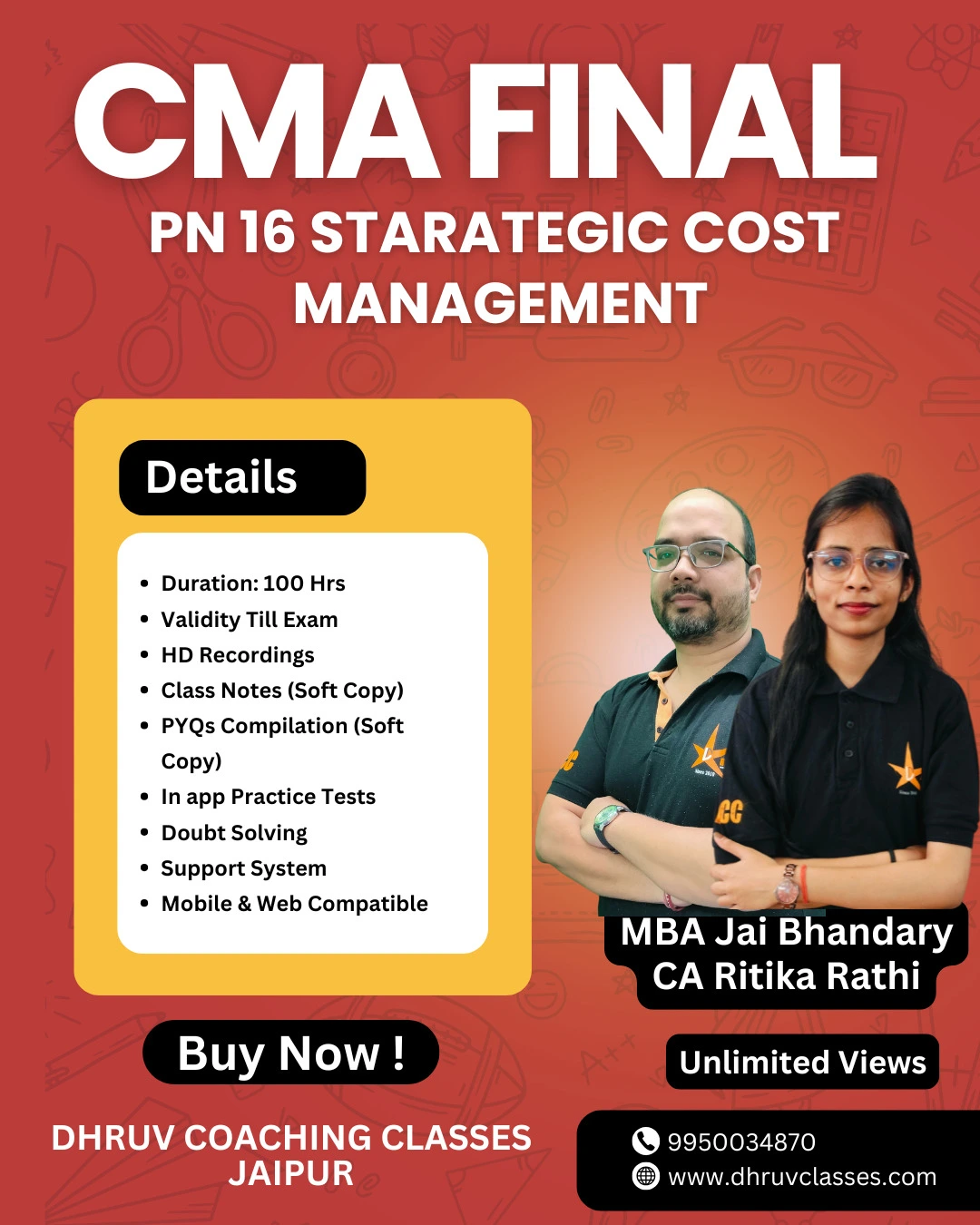CMA Final PN 16 Strategic Cost Management