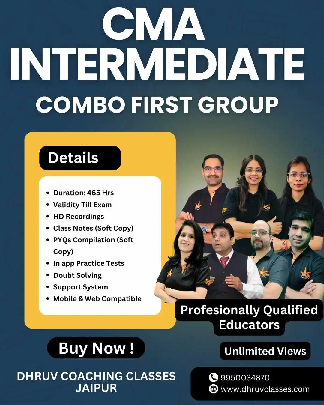 CMA Inter Combo First Group Recorded Classes
