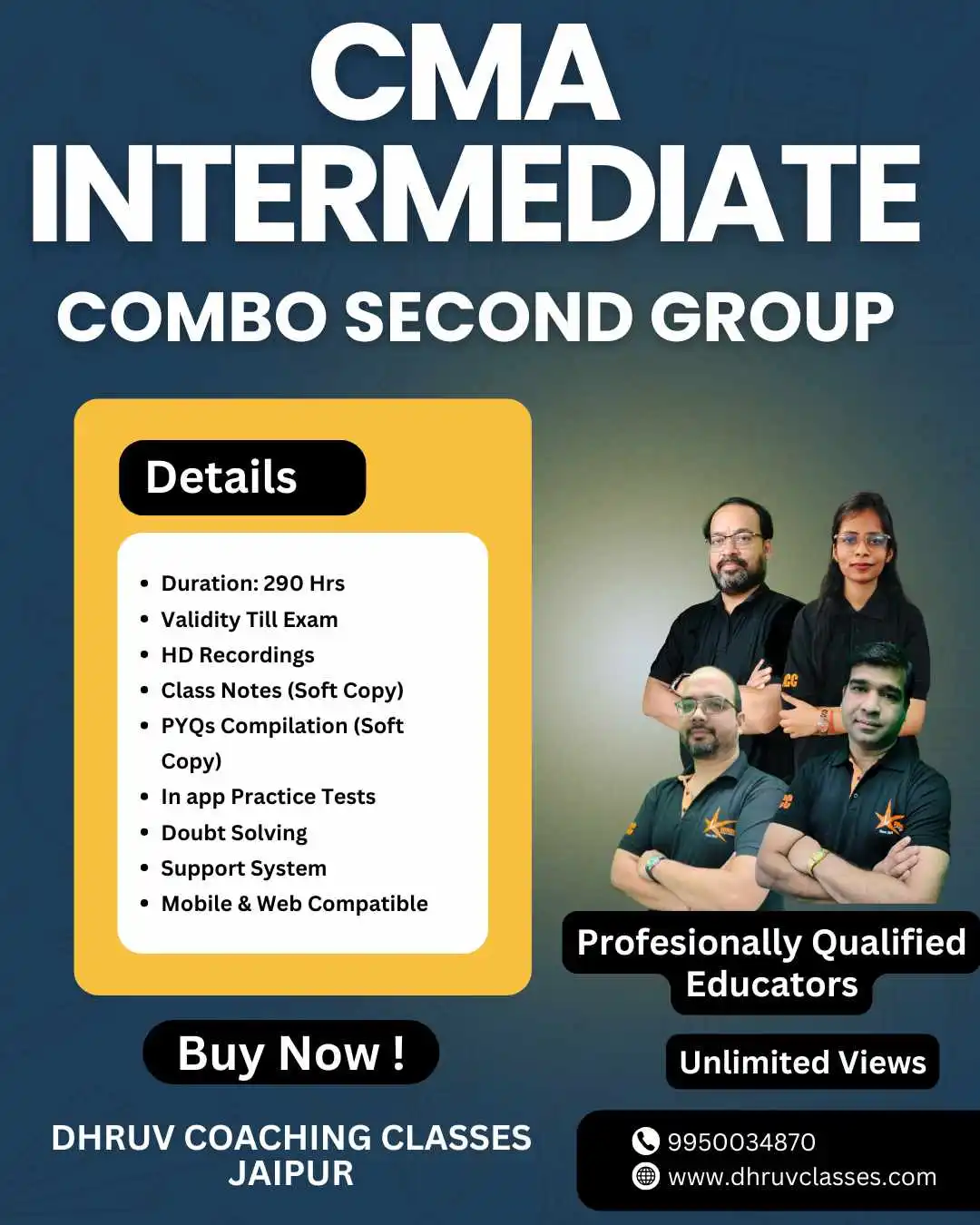 CMA Inter Combo Second Group