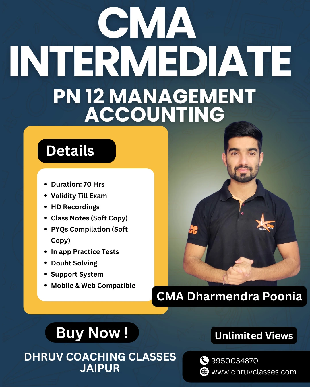 CMA Intermediate PN 12 Management Accounting Recorded Class