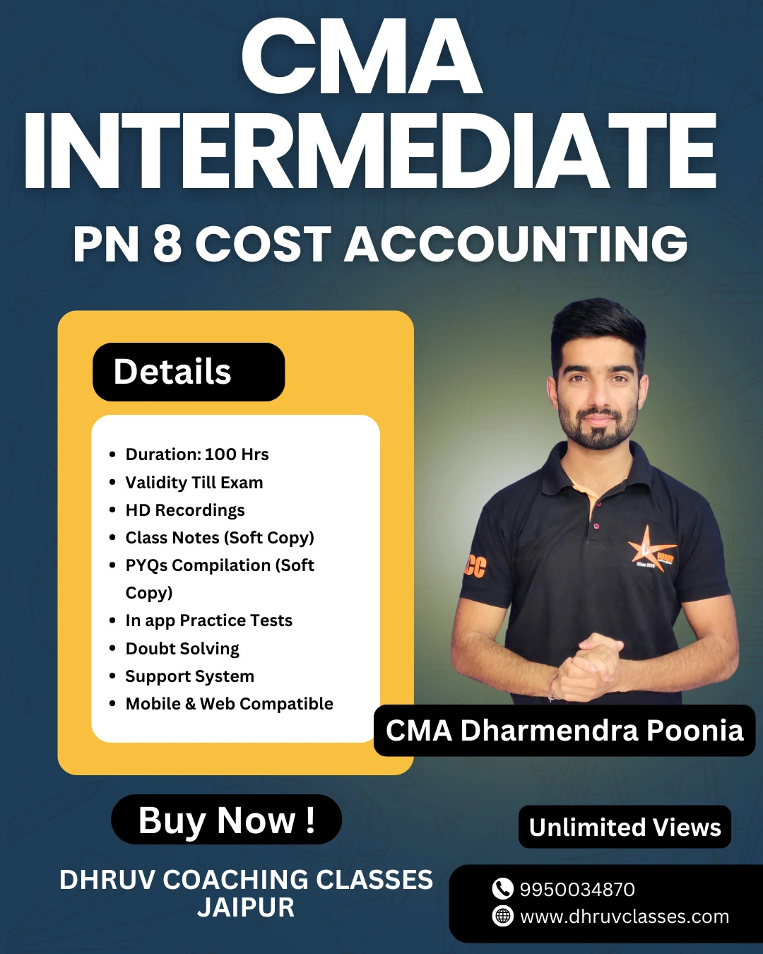 CMA Intermediate PN 8 Cost Accounting Recorded Class
