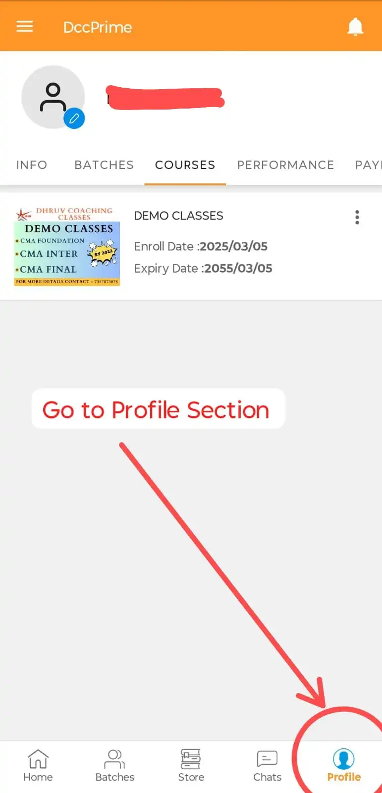DCC App Profile