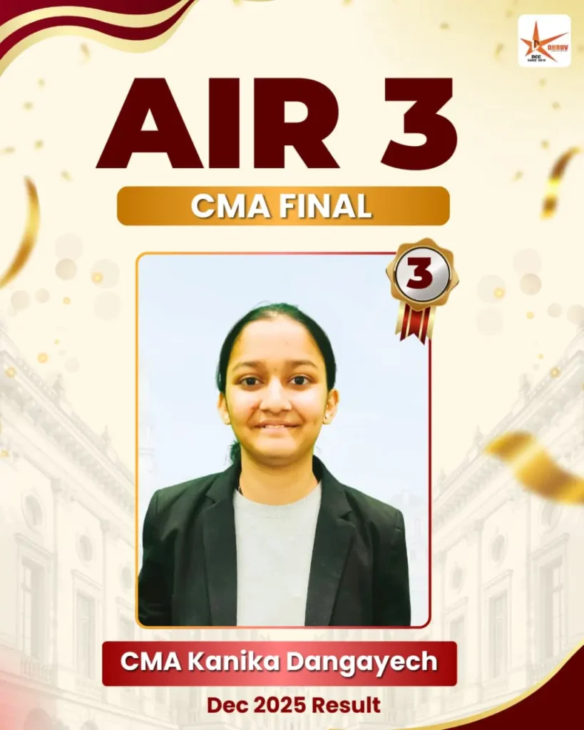 CMA Final AIR 3 Rank