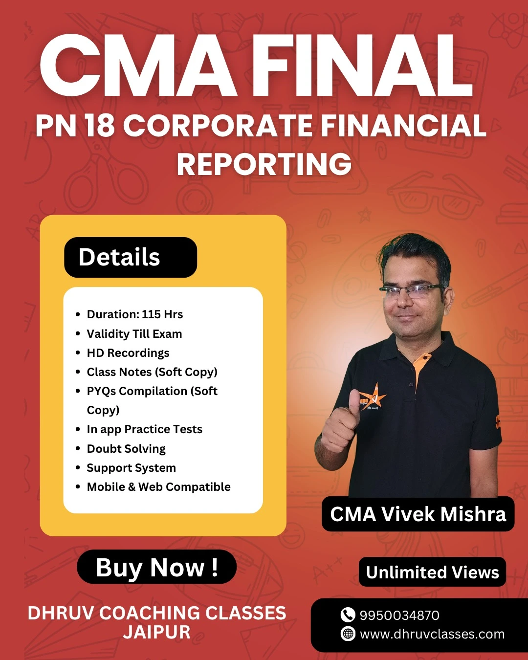 CMA Recorded Classes 25 CMA Final PN 18 CFR