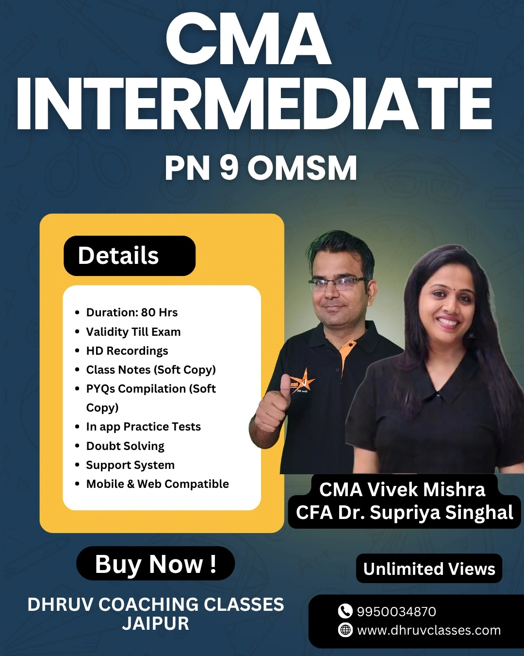 CMA Recorded Classes 12 CMA Intermediate PN 9